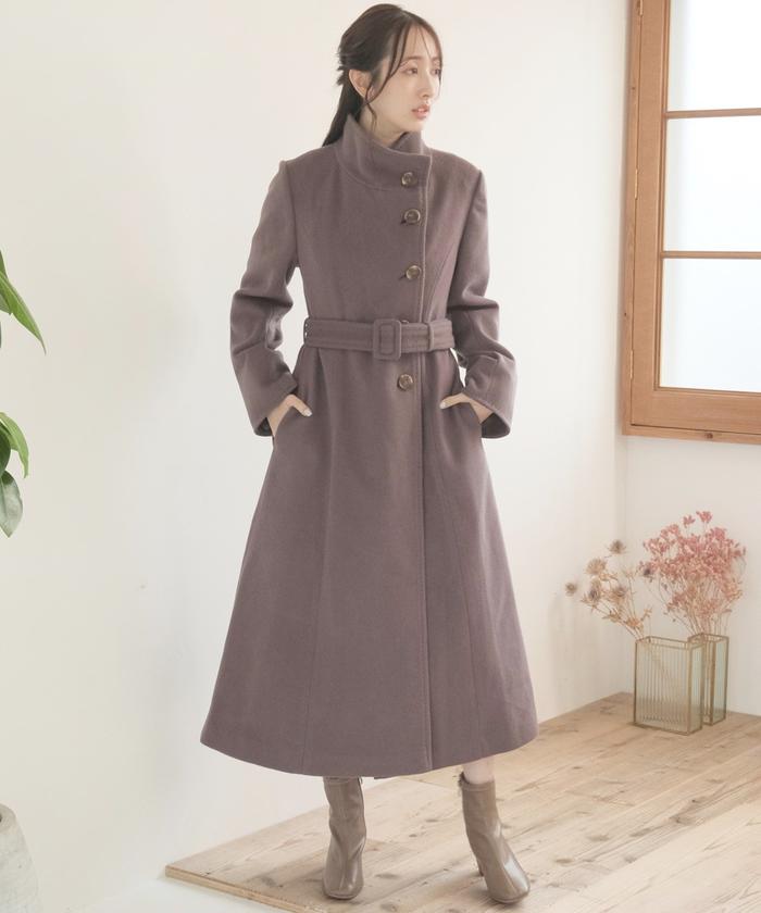 ハンドステッチ風スタンドコート(504948343) | ウィルセレクション ...