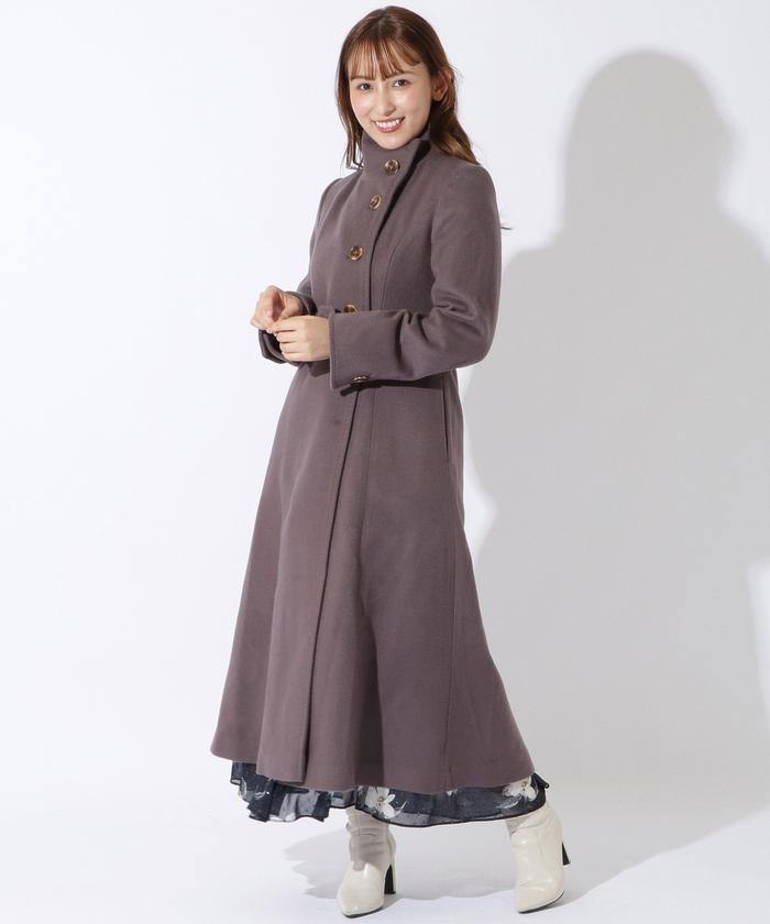 ハンドステッチ風スタンドコート(504948343) | ウィルセレクション ...