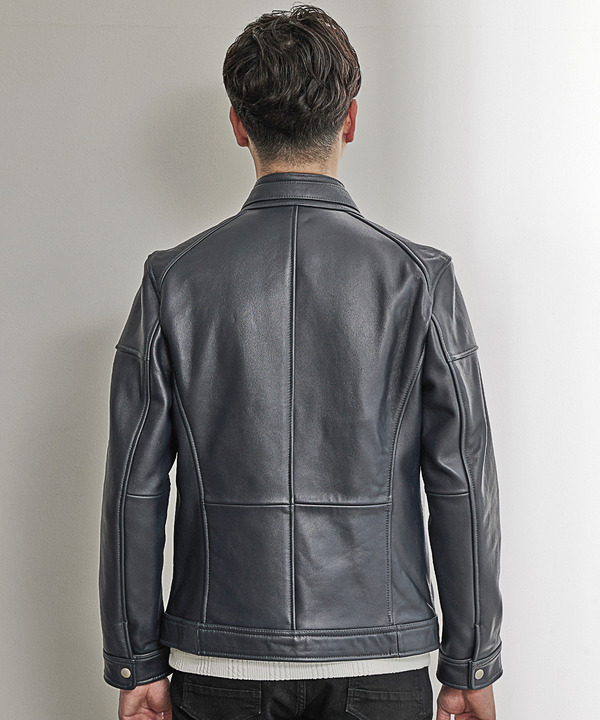 セール 40%OFF】シングルライダースレザージャケット(504948986