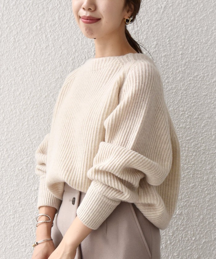 セール】 SHIPS any: AQUA ニット ラグラン パフ プルオーバー （ニット・セーター）｜SHIPS for women /  シップスウィメン ファッション通販 タカシマヤファッションスクエア