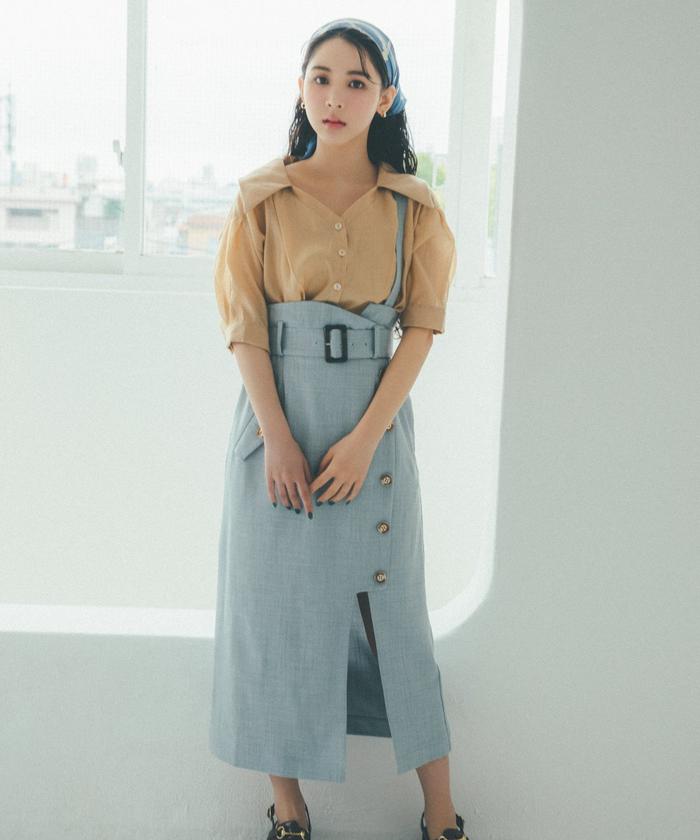 セール 50%OFF】シアークロップド半袖シャツ(504858607