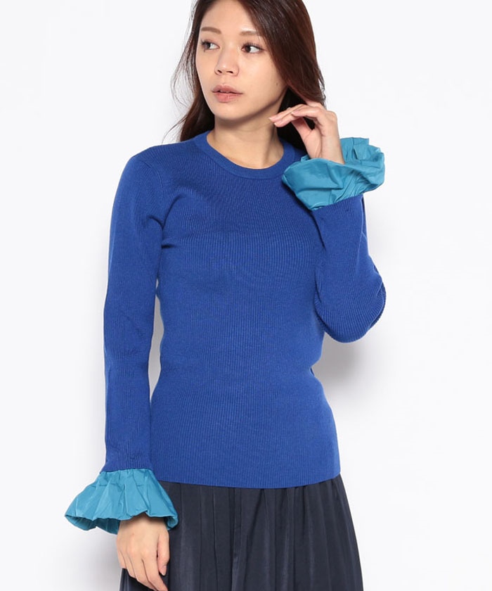 セール☆1690円→990円 ニット レディース シアーニット