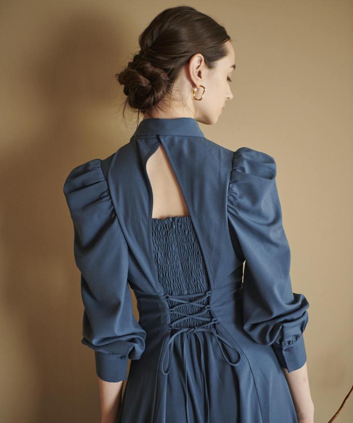 ボウタイ切替ワンピース(504936710) | AND COUTURE(AND COUTURE ボウタイ切替ワンピース(504936710) | AND COUTURE(AND COUTURE