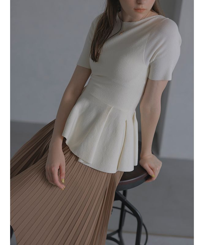 セール 60%OFF】エイミーイストワール eimy istoire ペプラム セール 60%OFF】エイミーイストワール eimy istoire ペプラム