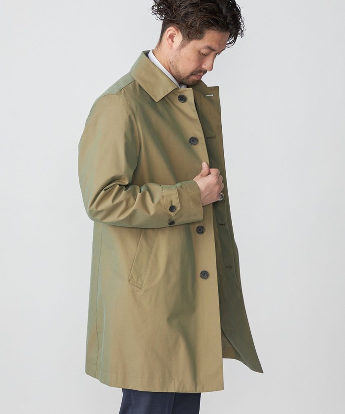 セール】SHIPS: オルメテックス ステンカラー コート(504883723) | シップス メン(SHIPS MEN) - d fashion