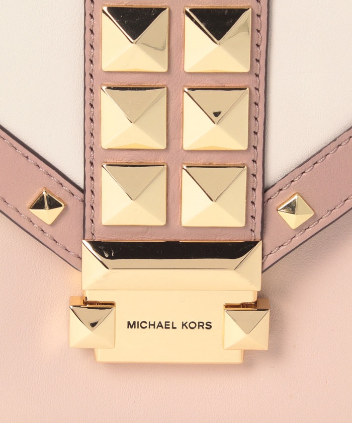 マイケルコース MICHEALKORS モノグラムショルダーバッグ ピンク マイケルコース MICHAEL KORS ショルダーバッグ レディース