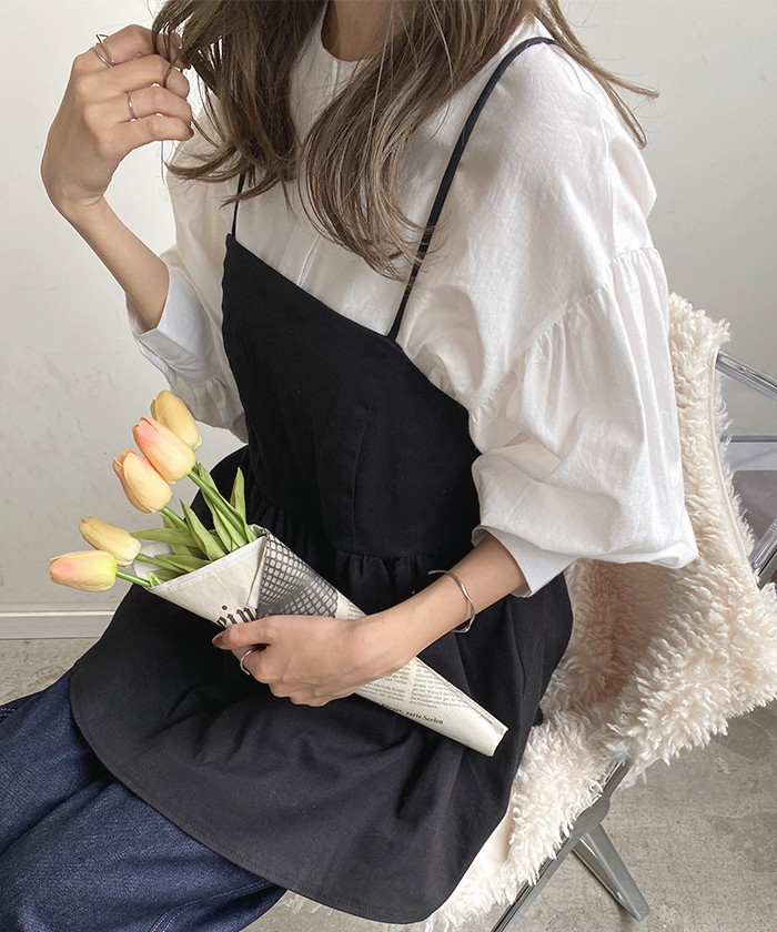 キャミビスチェ 綺麗め 大人可愛い カジュアル 韓国