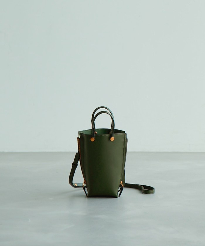 ※最終値下げ※【新品未使用】E'PORサイドジップマイクロショルダーバッグ セール】【E'POR】Y BAG Micro（サイドジップマイクロショルダー