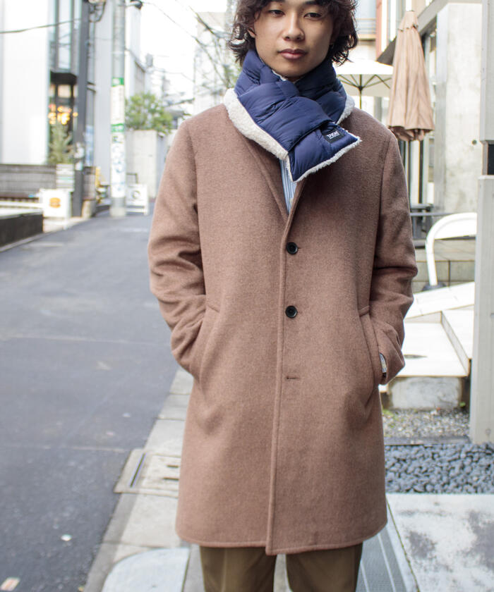 Nigel Cabourn リバーシブルマフラー ベンタイル ボアマフラー