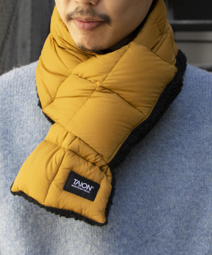Nigel Cabourn リバーシブルマフラー ベンタイル ボアマフラー