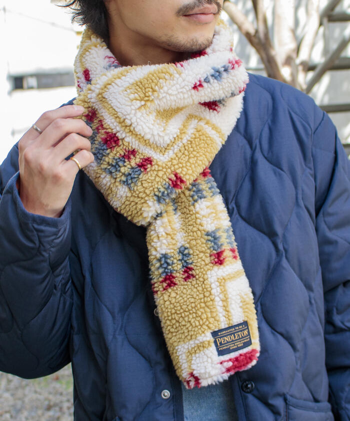 PENDLETON/ペンドルトン】別注HARDING ボアマフラー PENDLETON/ペンドルトン】別注HARDING ボアマフラー