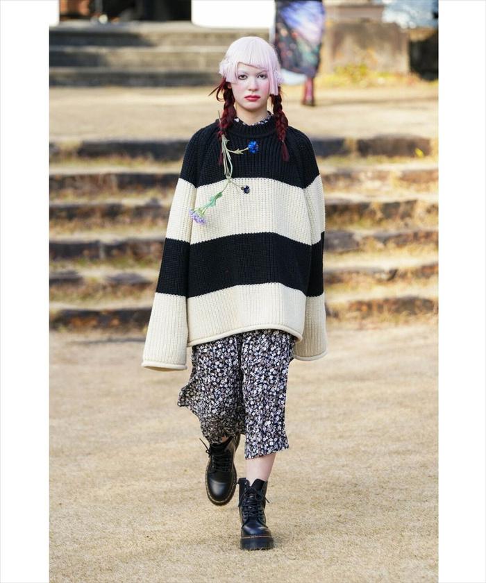 KIDILL/キディル/BORDER KNIT INSIT/ボーダーニット(504862635 KIDILL/キディル/BORDER KNIT INSIT/ボーダーニット(504862635