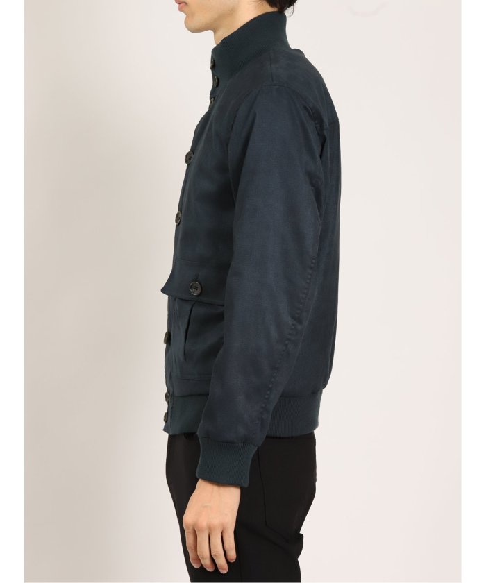 セール 53%OFF】コマスエード プリントブルゾン メンズ ブルゾン