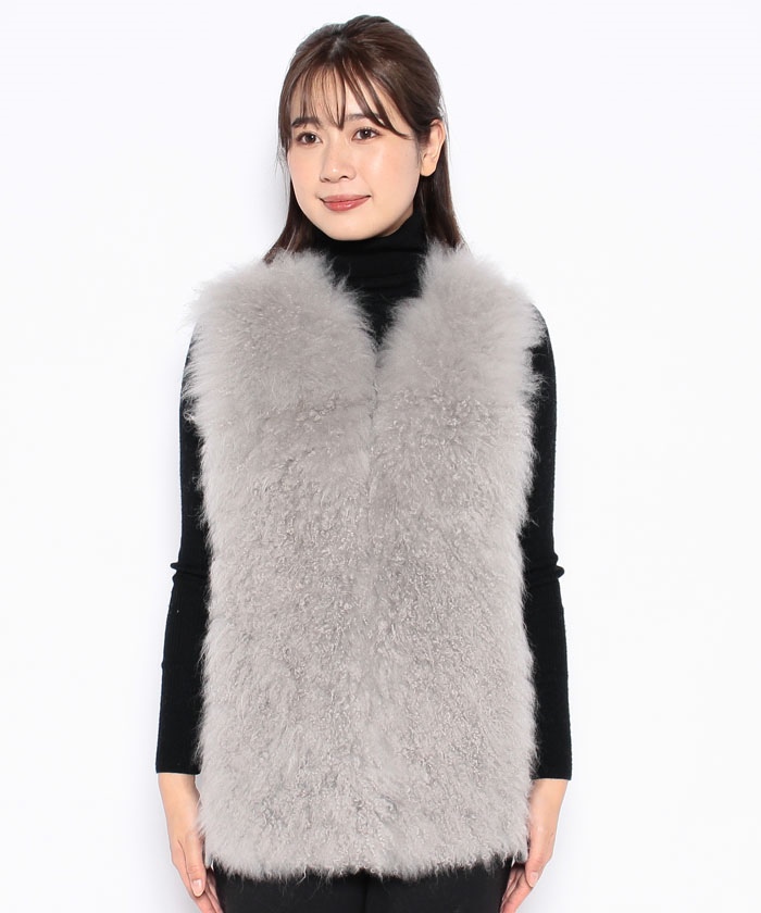 【新品】アナイ　カシミヤムートンリバージレ 新品】アナイカシミヤムートンリバージレ