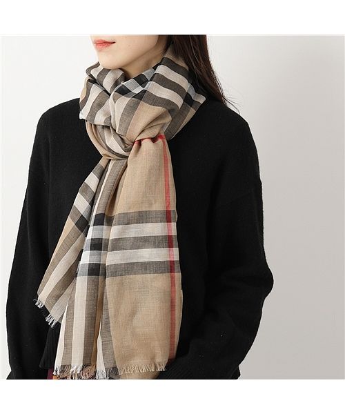 数量限定限定SALE BURBERRY バーバリー マフラー ストール ウール51