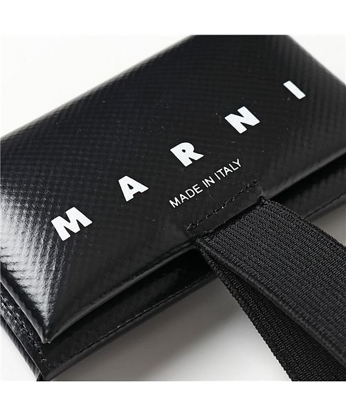 セール 25 Off Marni マルニ コイン カードケース Pfmi0007u2 P3572 メンズ Pvc ウォレット 折り紙風デザイン バンド ミニ財布 小銭入れ マルニ Marni D Fashion