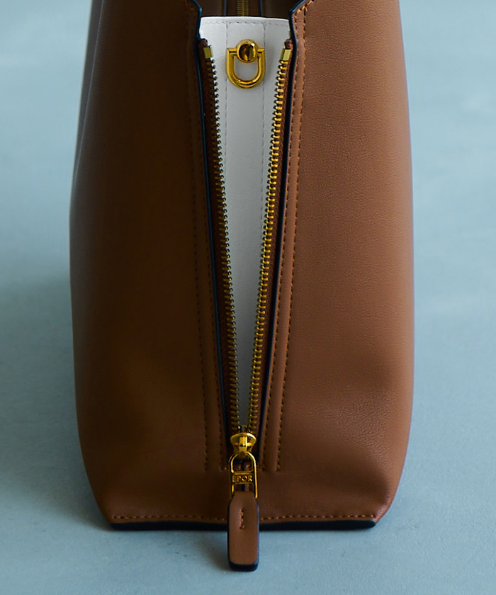セール 50%OFF】【E'POR】Y BAG Medium（サイドジップトート