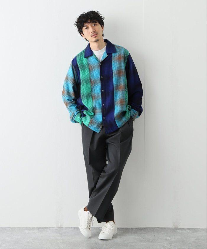 miiiiimoです NOMA t.d.】 オンブレチェック ブルゾン