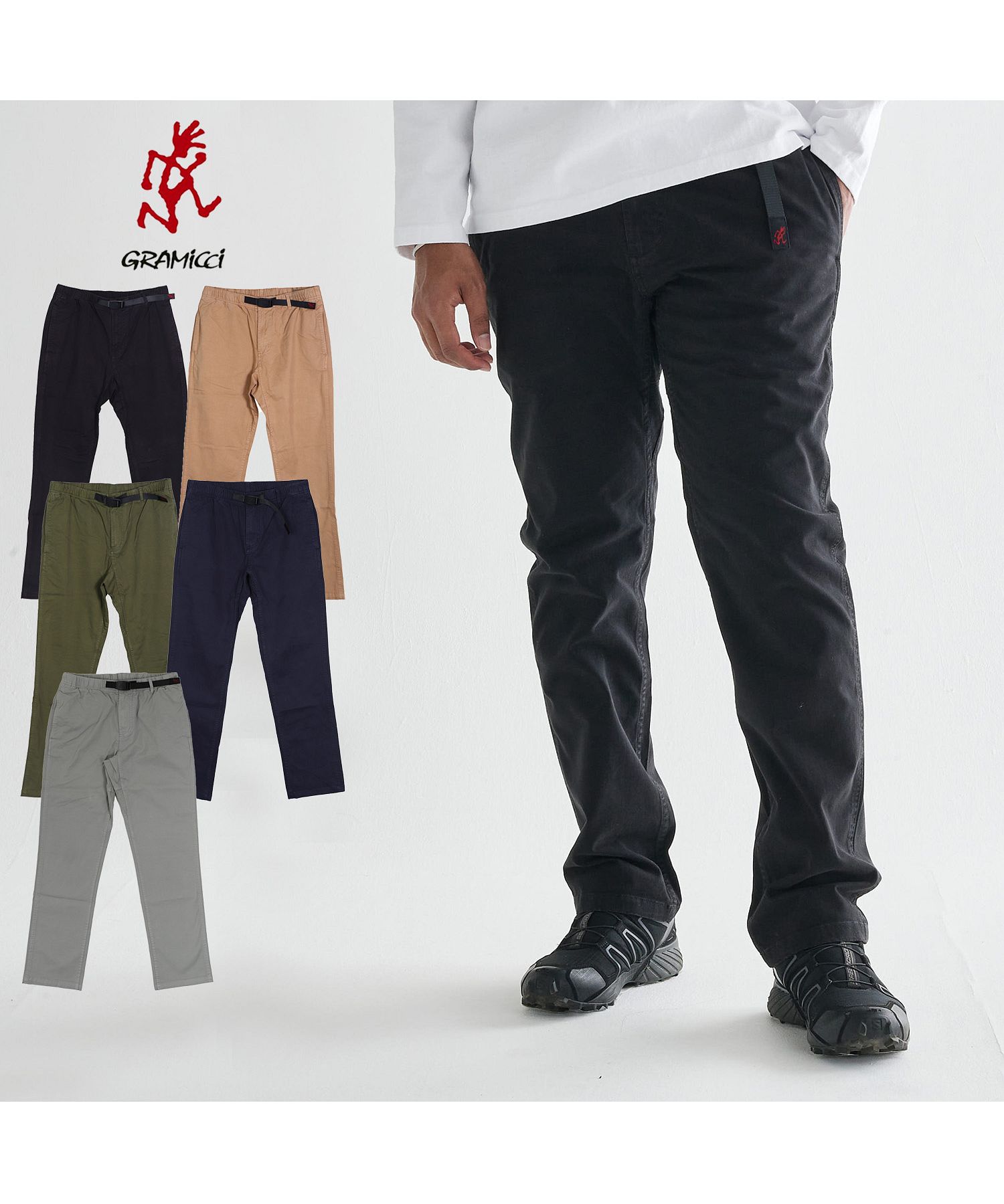 グラミチ] ジーンズ STRETCH DENIM NN-PANT CROPPED メンズ