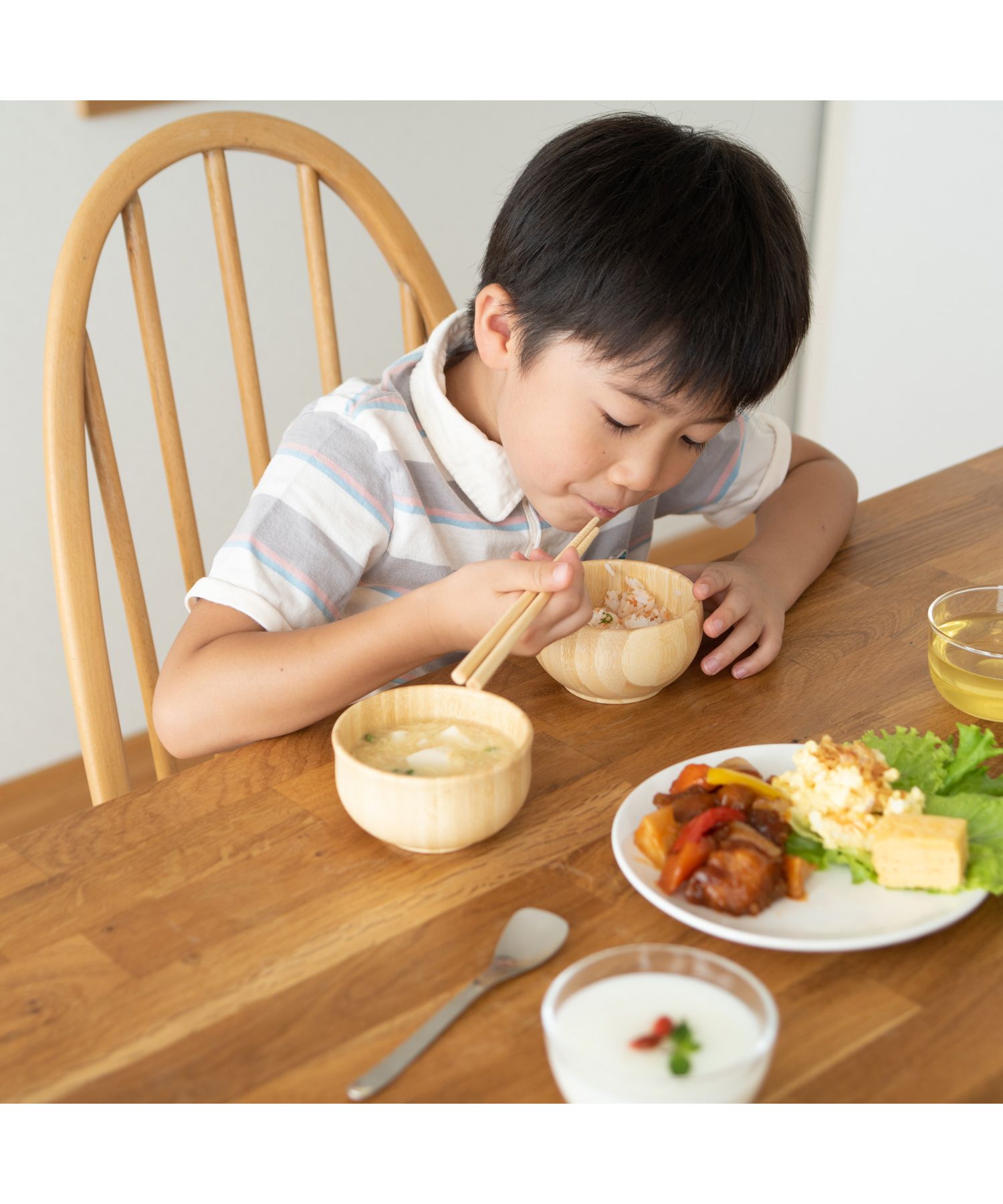 agney アグニー お食い初め 食器セット まるっこお茶碗 2点セット