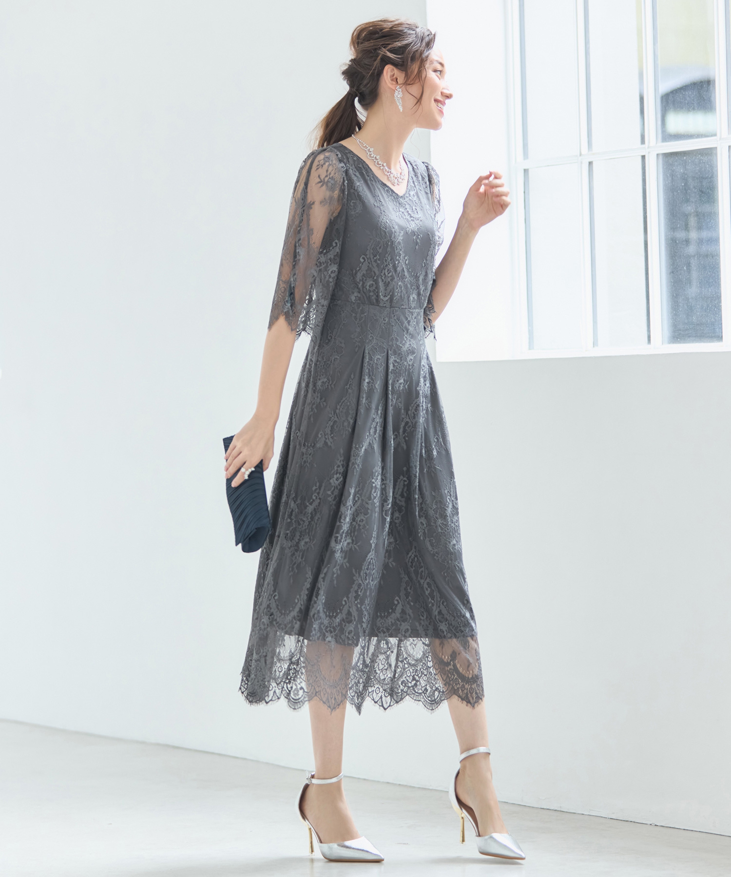 セール】ドレスプラス DRESS+ ワンピース ドレス 総レース A セール】ドレスプラス DRESS+ ワンピース ドレス 総レース A