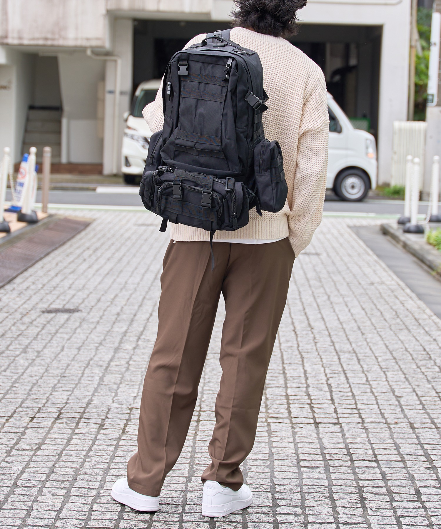 いくたかばん　バックパック　メゾン　グリーン