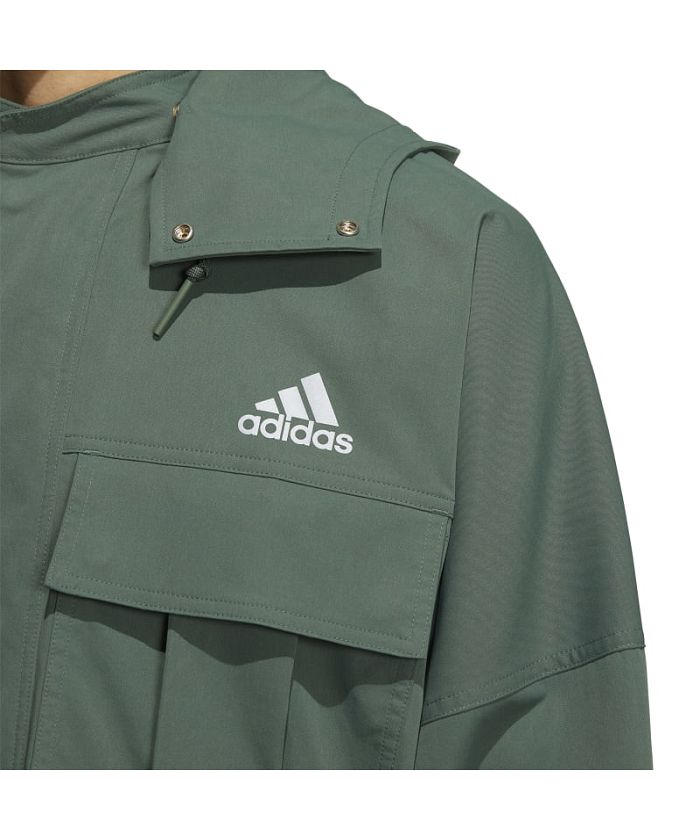 新品！adidasアディダス　コート　PRSVE ロング ウーブンジャケット