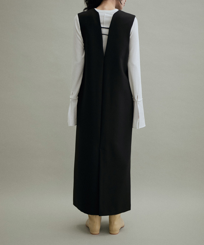 WEB限定(一部店舗展開あり)】2WAYキーネックジャンパースカート