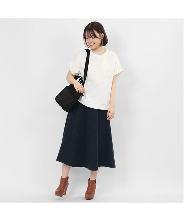 ライトラインデイジー　2WAY ミニトート　ブラック　花柄　ショルダー　黒 マリークワント MARY QUANT ライトラインデイジー 2WAY