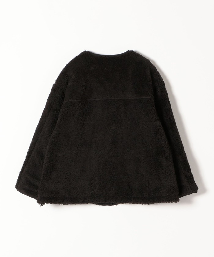 SHIPS - さくら様SHIPS any: リバーシブル ボア キルティング パフ ブルゾン SHIPS - さくら様SHIPS any: リバーシブル ボア キルティング