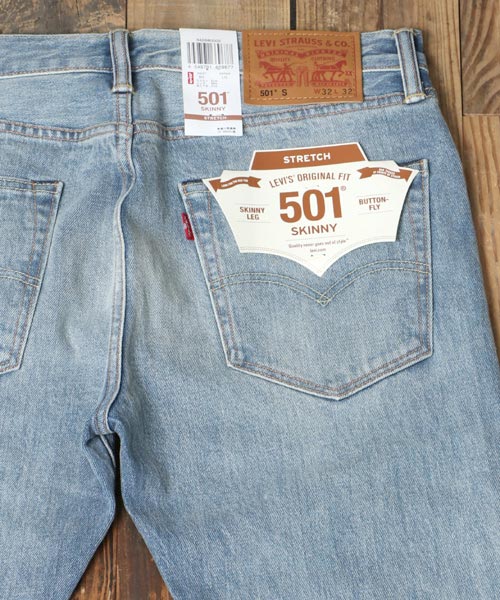 セール40%OFF】【Levi's/リーバイス】501スキニー ストレッチ ジーンズ ...