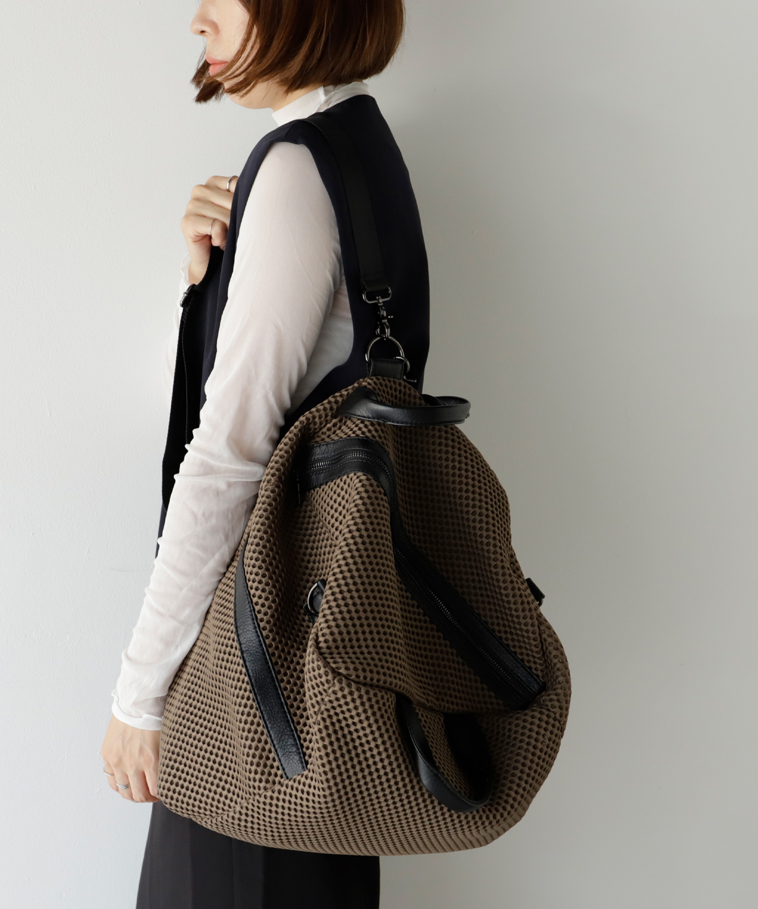 セール 36%OFF】メッシュ3wayリュック【aroco/アロコ】 メンズ