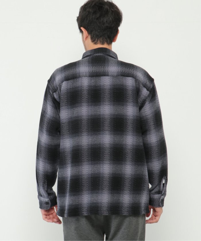 ツイルチェック起毛CPOシャウター(504840868) | イッカ(ikka