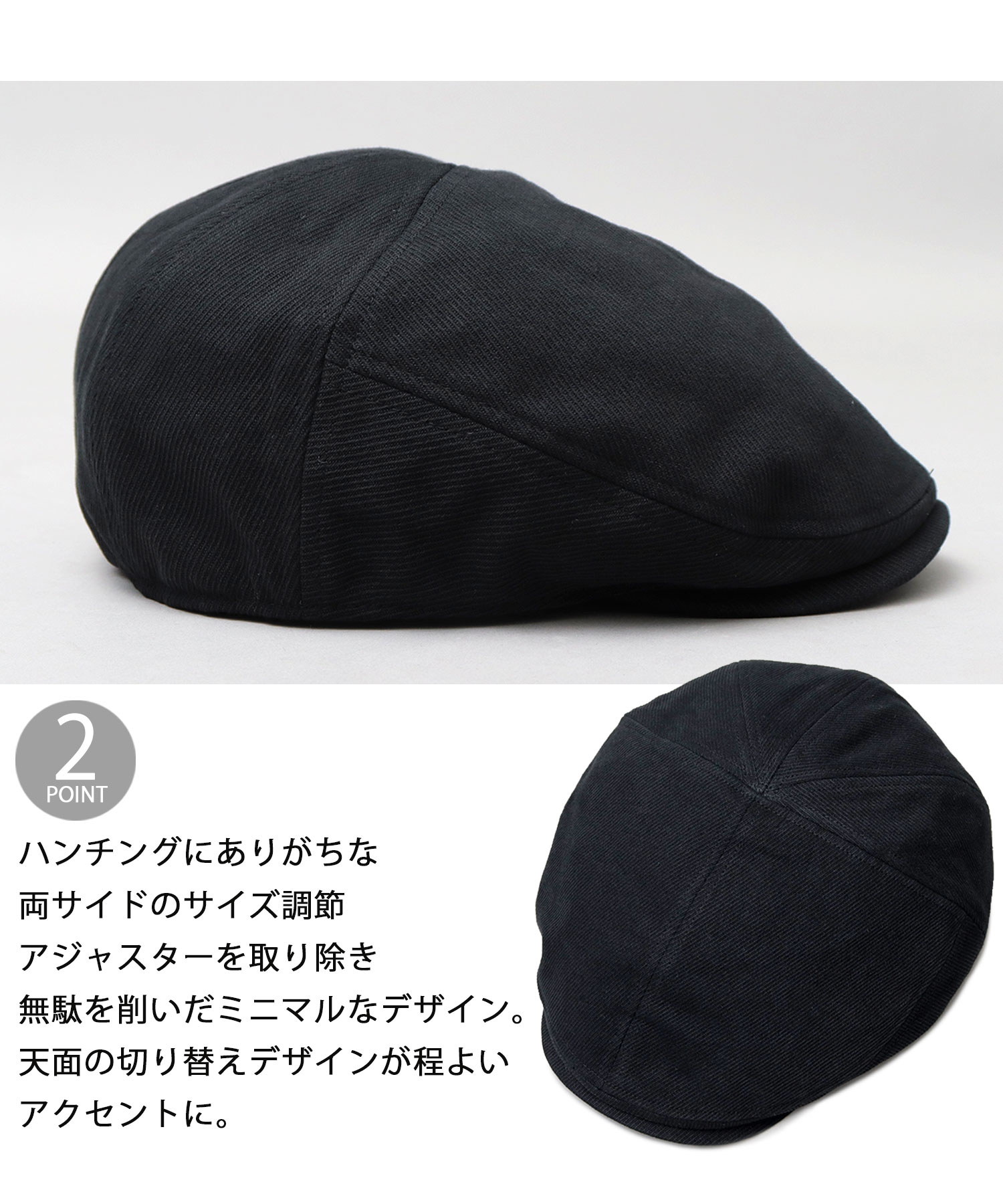 EDDYMONETTI エディモネッティ　スウェードハンチング帽　ブラウン　58 EDDYMONETTI エディモネッティ スウェードハンチング帽 ブラウン