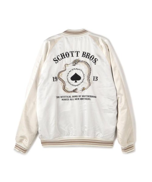 REVERSIBLE SOUVENIR JACKET/リバーシブル スーベニアジャケット(504911602) | ショット(Schott) - d  fashion