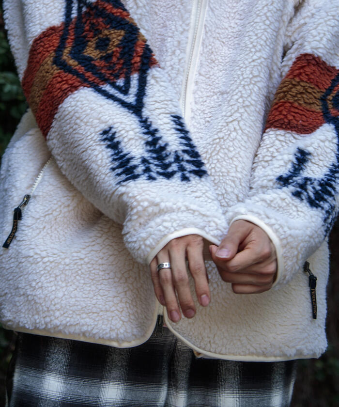 PENDLETON/ペンドルトン】BOA ZIP HOODIE ボアジップフーディー