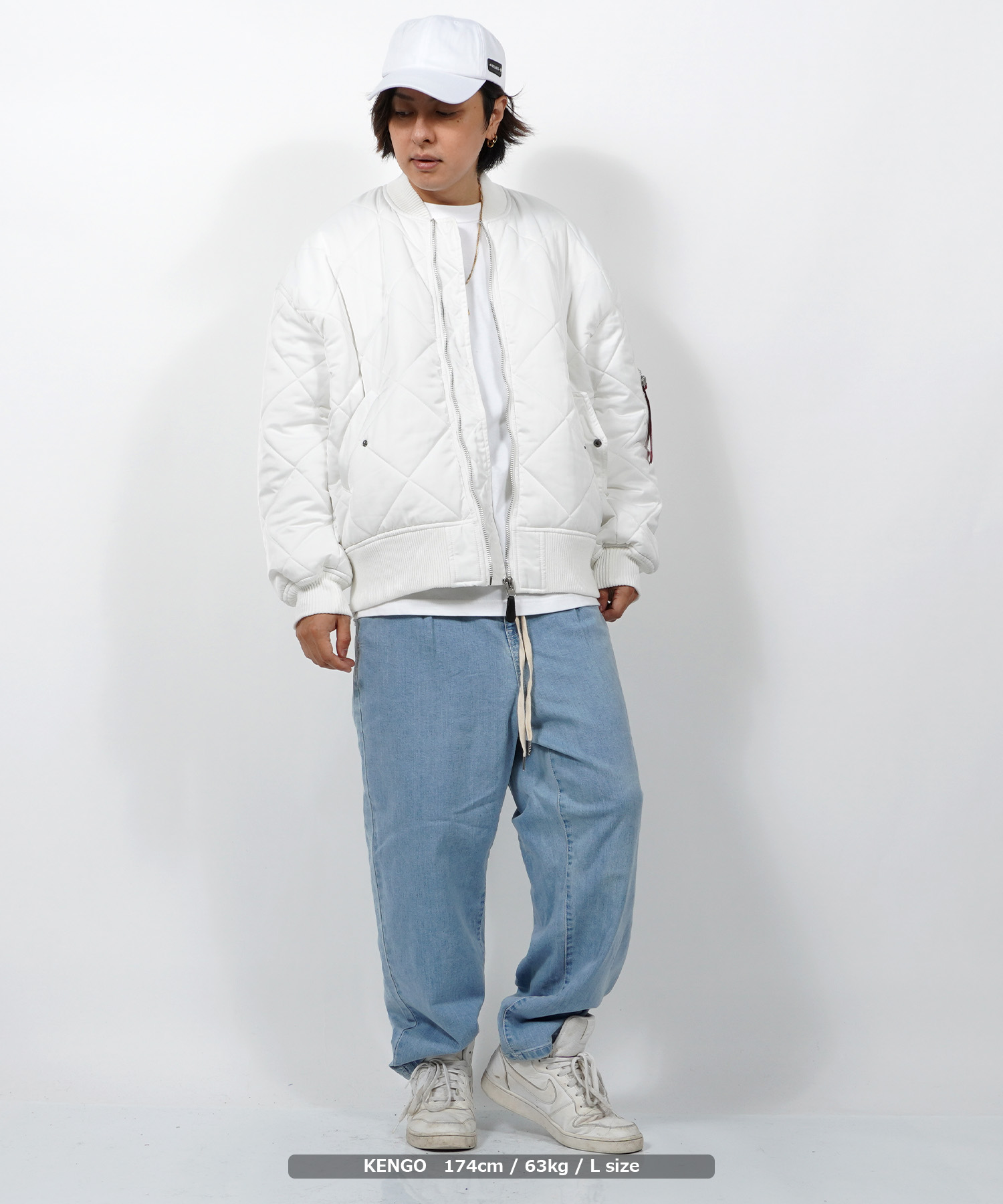 ワンフォークロージング 1111clothing MAー1 メンズ ma1