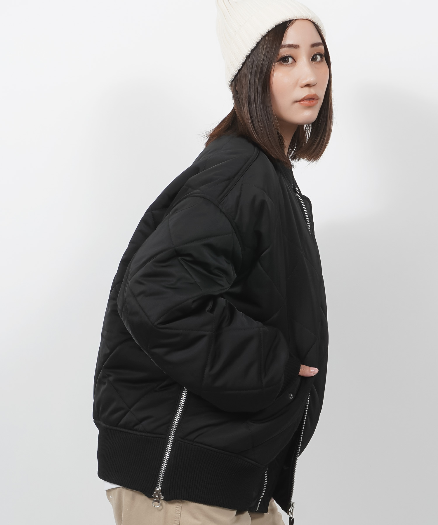 Burton ダウンジャケット　MA-1型　M size