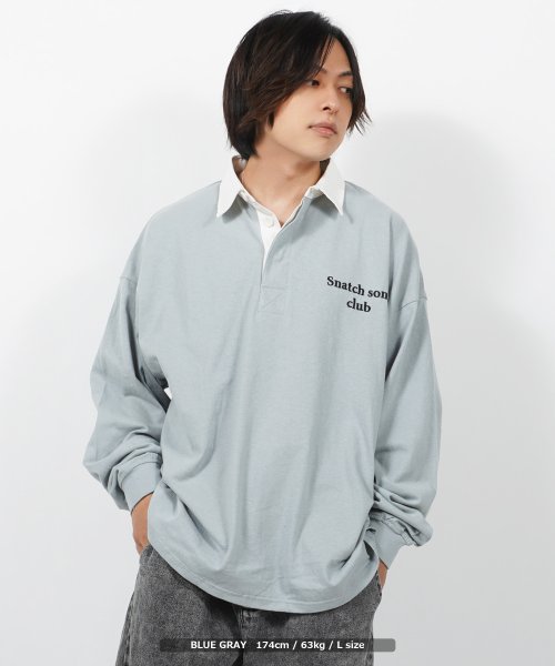 セール30%OFF】ラガーシャツ メンズ ラガーシャツ 長袖 レディース ポロシャツ 綿100% / ヘビーウェイト ワンポイント刺繍 ビッグラガーシャツ オーバーサイズ トップス(504968419) | ワンフォークロージング(1111clothing) - d fashion
