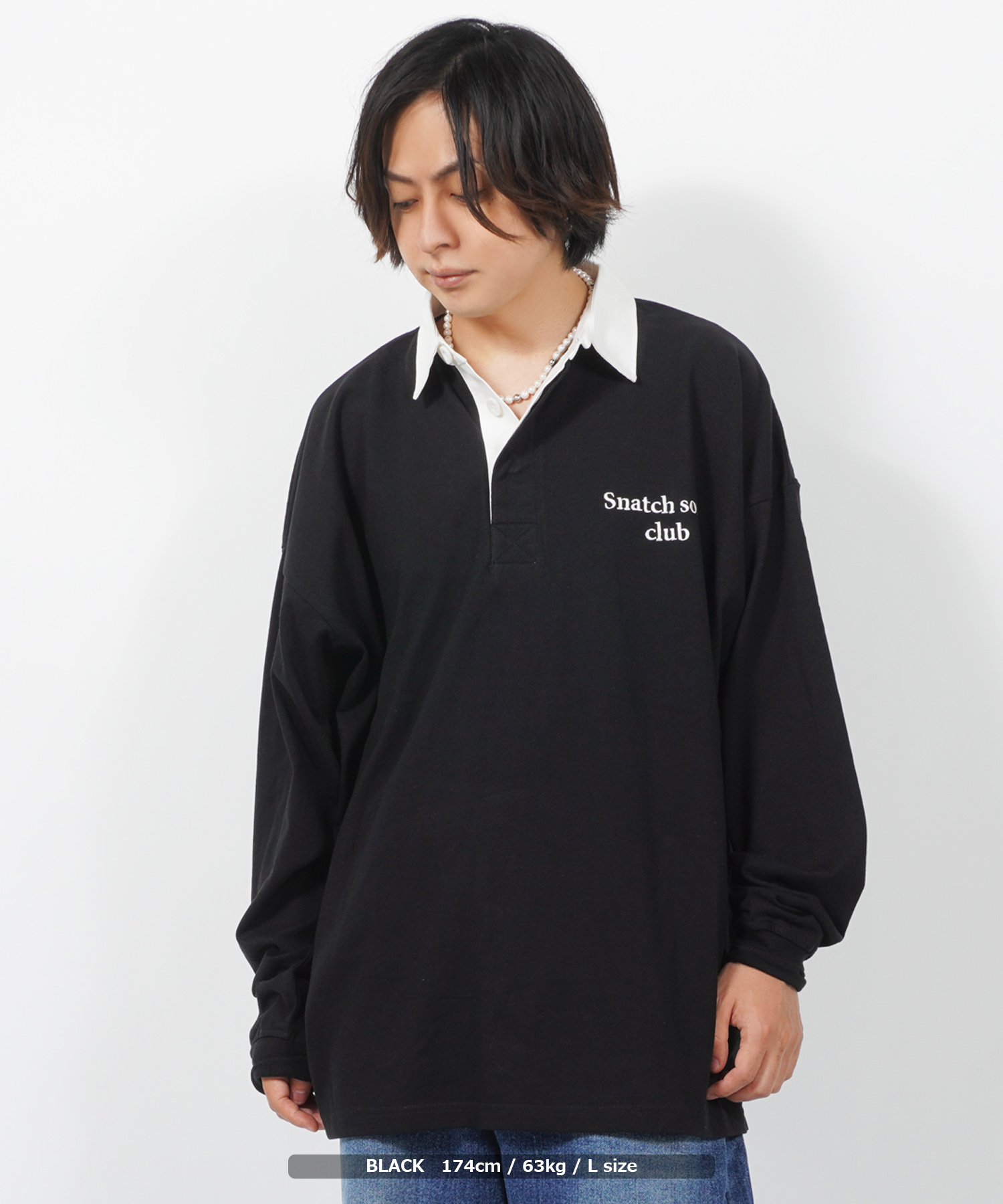ワンフォークロージング 1111clothing ラガーシャツ メンズ ワンフォークロージング 1111clothing ラガーシャツ メンズ