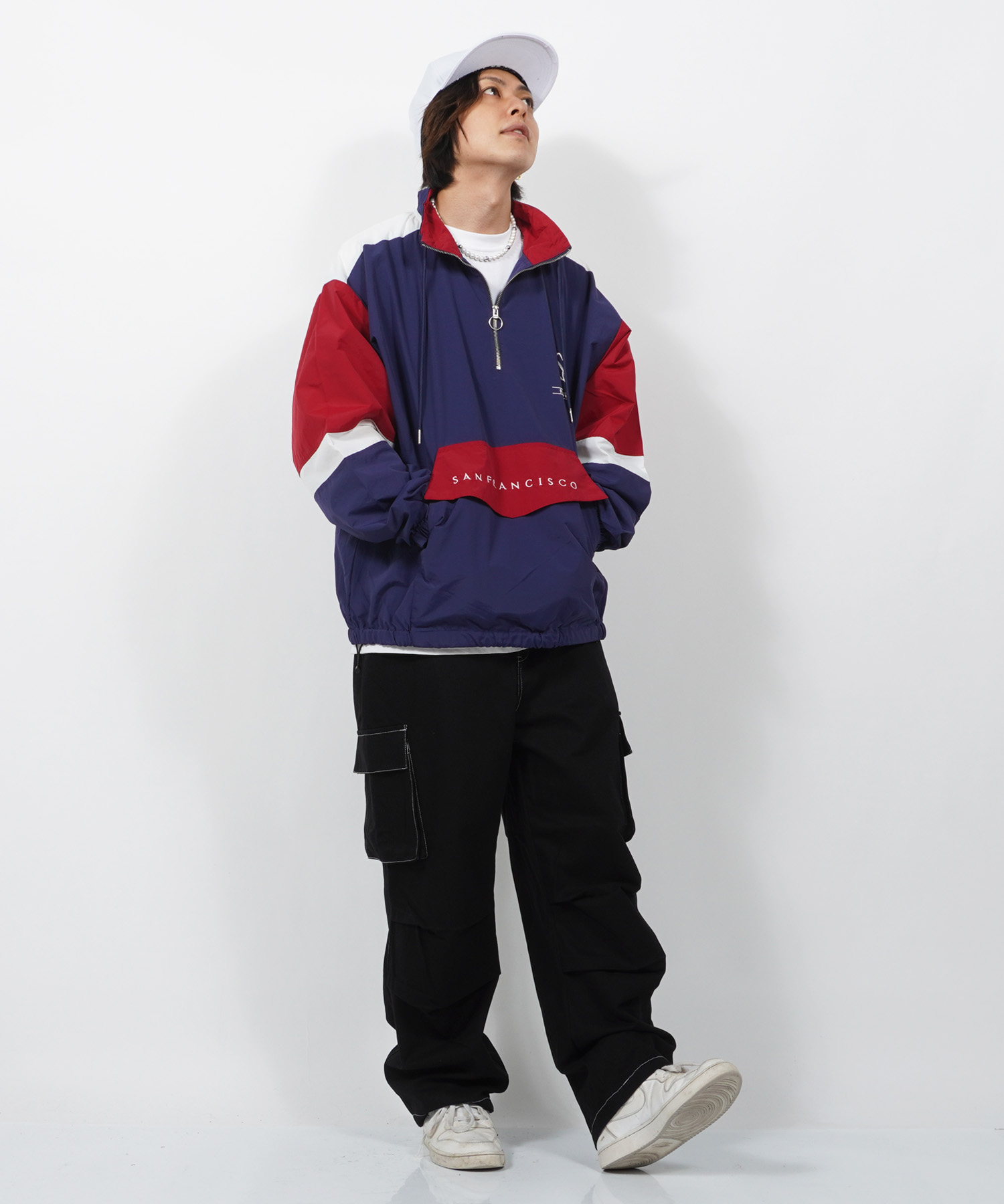セール】ワンフォークロージング 1111clothing ハーフジップ セール】ワンフォークロージング 1111clothing ハーフジップ