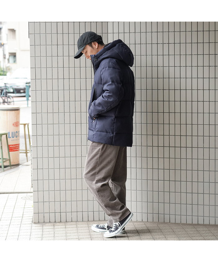 マックハウス Mac-House NAVY ネイビー ウールライクダウン マックハウス Mac-House NAVY ネイビー ウールライクダウン