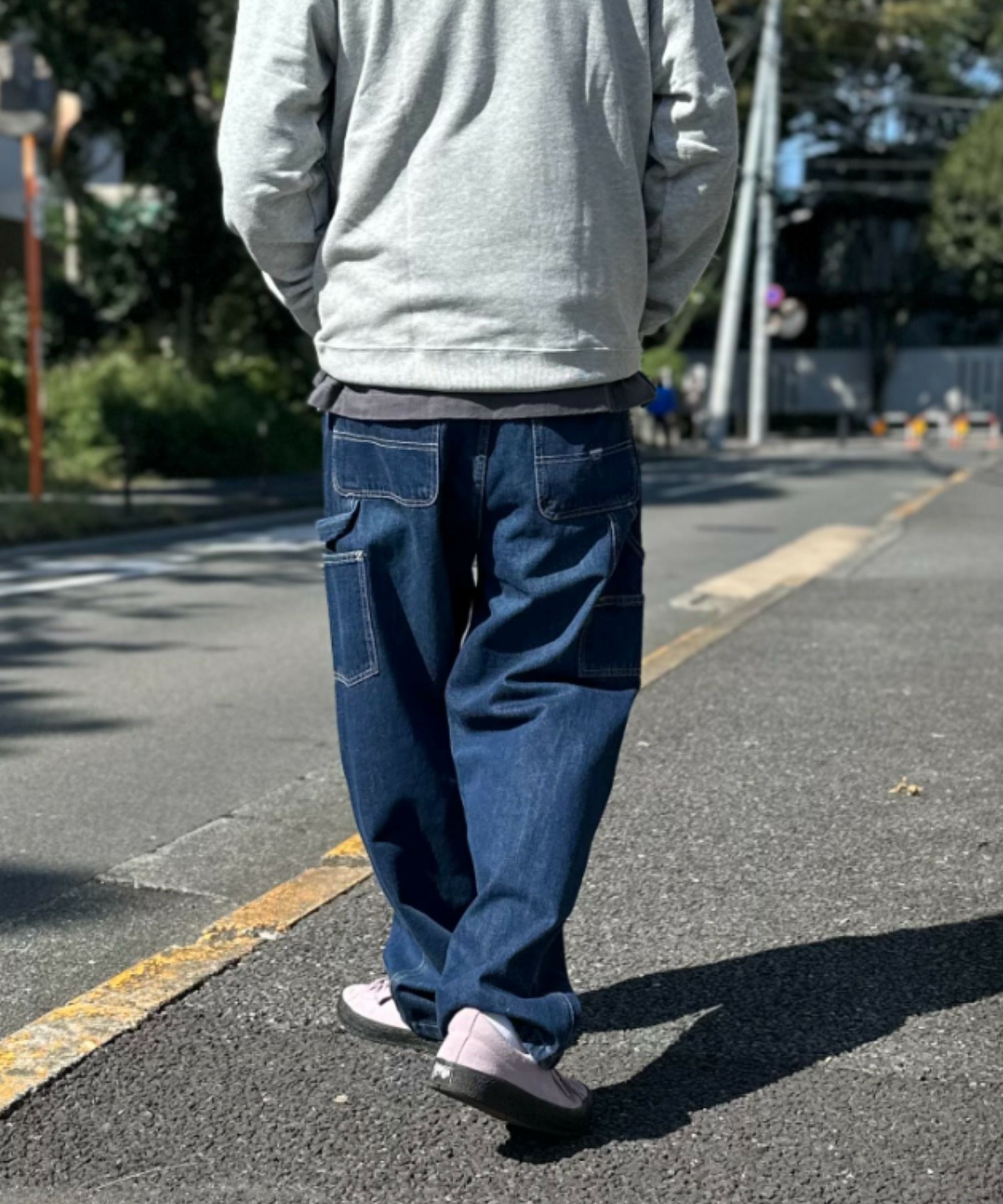 Levi’s MONSTERS ホワイト デニム ルーズ ペインター パンツ マックハウス Mac－House Levi's DENIZEN リーバイス デニゼン