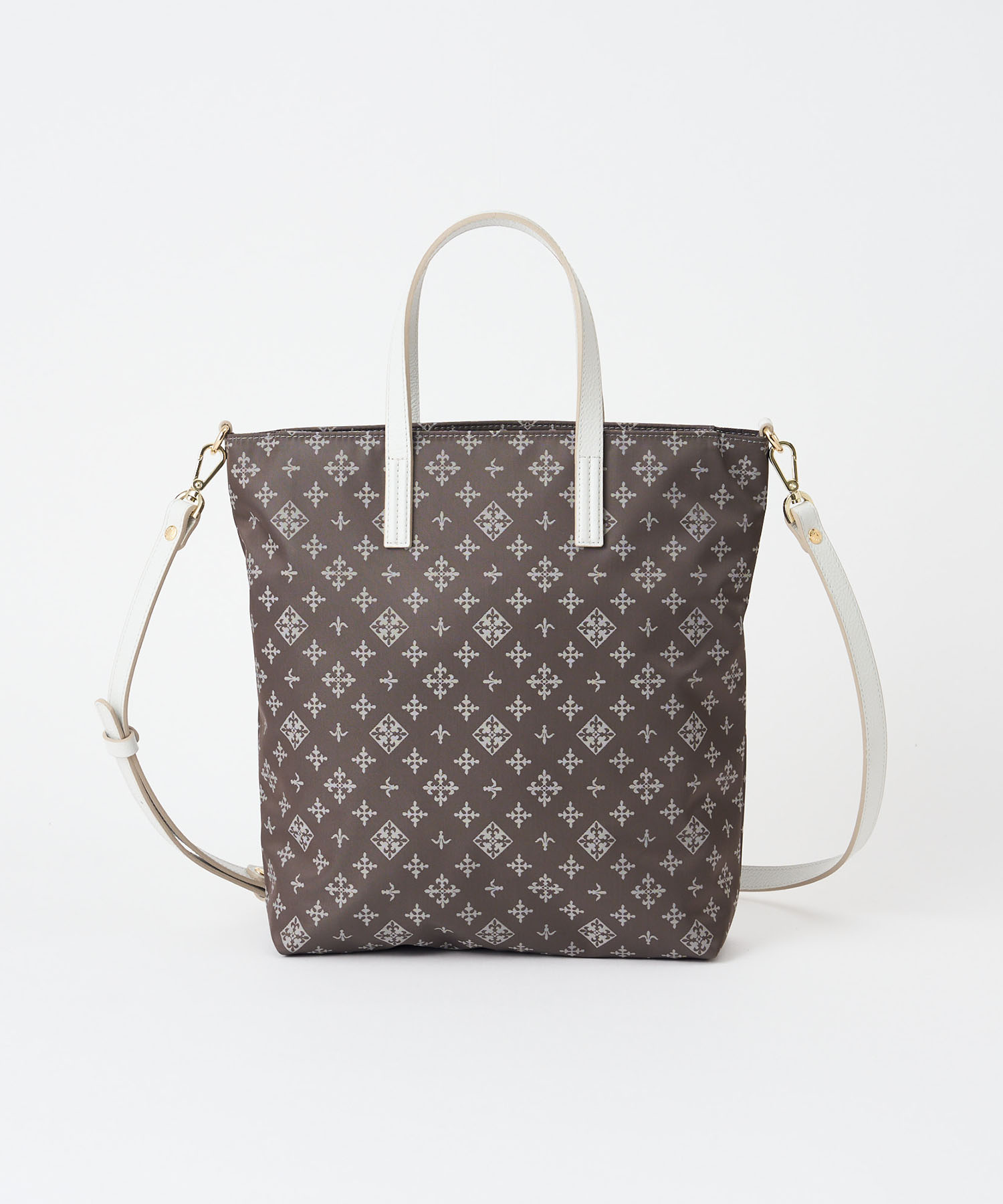 セール 50%OFF】スリム2WAYトートバッグ【ナイロンジャガード