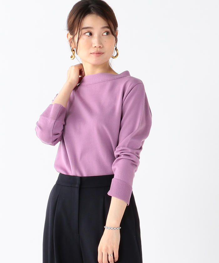 セール 50%OFF】D ウォッシャブルWボトルネックニット(504458055