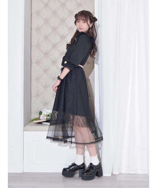 セール 33%OFF】ノエミー NOEMIE 肩フリルチュール切替