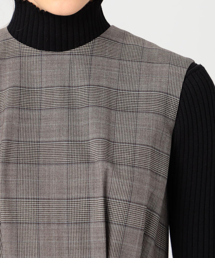 セール 40%OFF】グレンシャーク ウエストタックワンピース