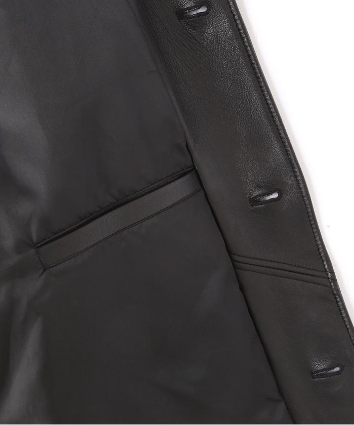 セール 30%OFF】LOOSE FIT LEATHER JACKET/ルーズフィット