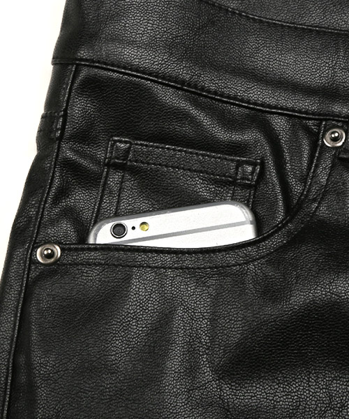 ラグスタイル LUXSTYLE フェイクレザースキニーパンツ/レザー ラグスタイル LUXSTYLE フェイクレザースキニーパンツ/レザー