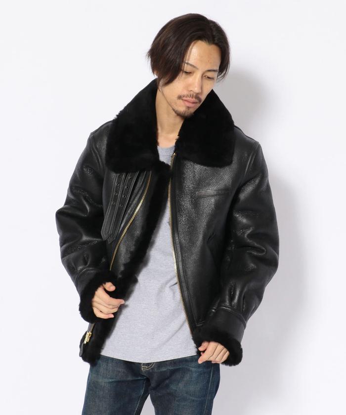 AVIREX B-3 /ムートン フライト ジャケット(504862374 AVIREX B-3 /ムートン フライト ジャケット(504862374